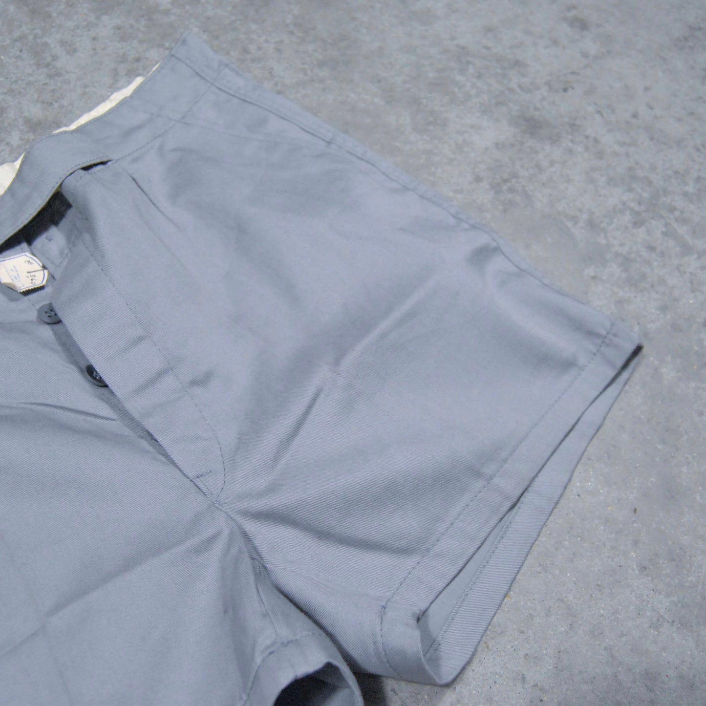 European NOS 1940s Shorts Grey Cotton