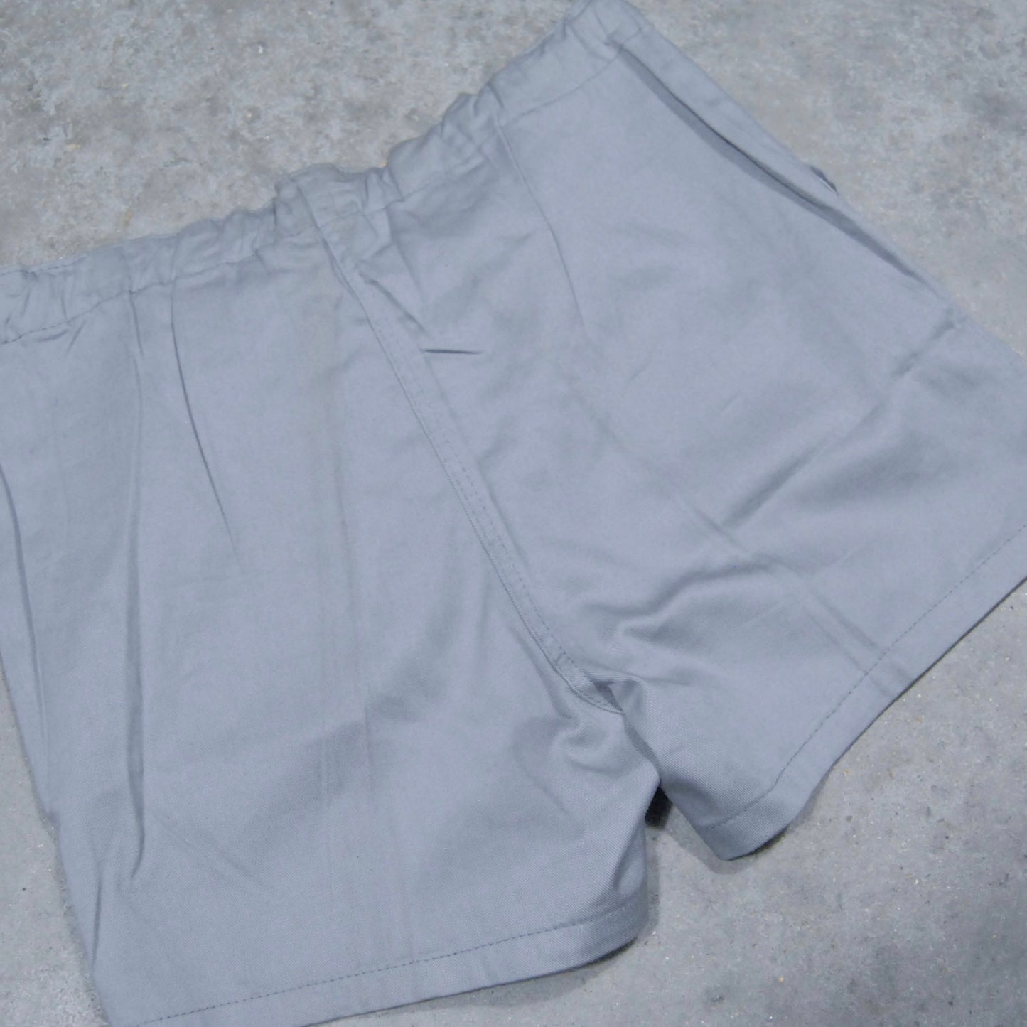 European NOS 1940s Shorts Grey Cotton