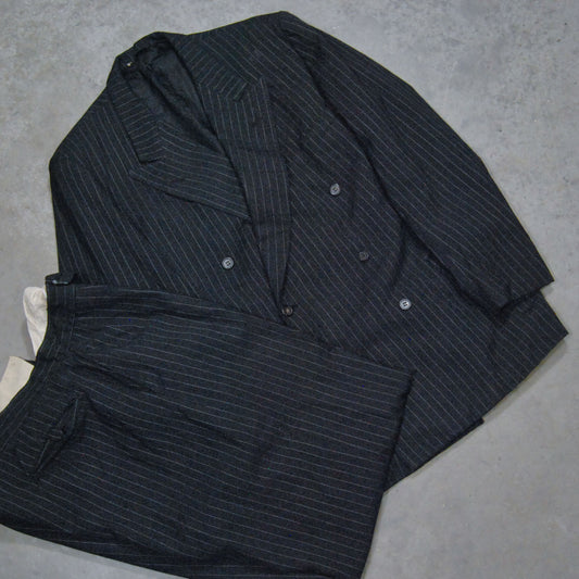 British 1950s Double Breasted two Piece Suit By "Aquascutum" Of London