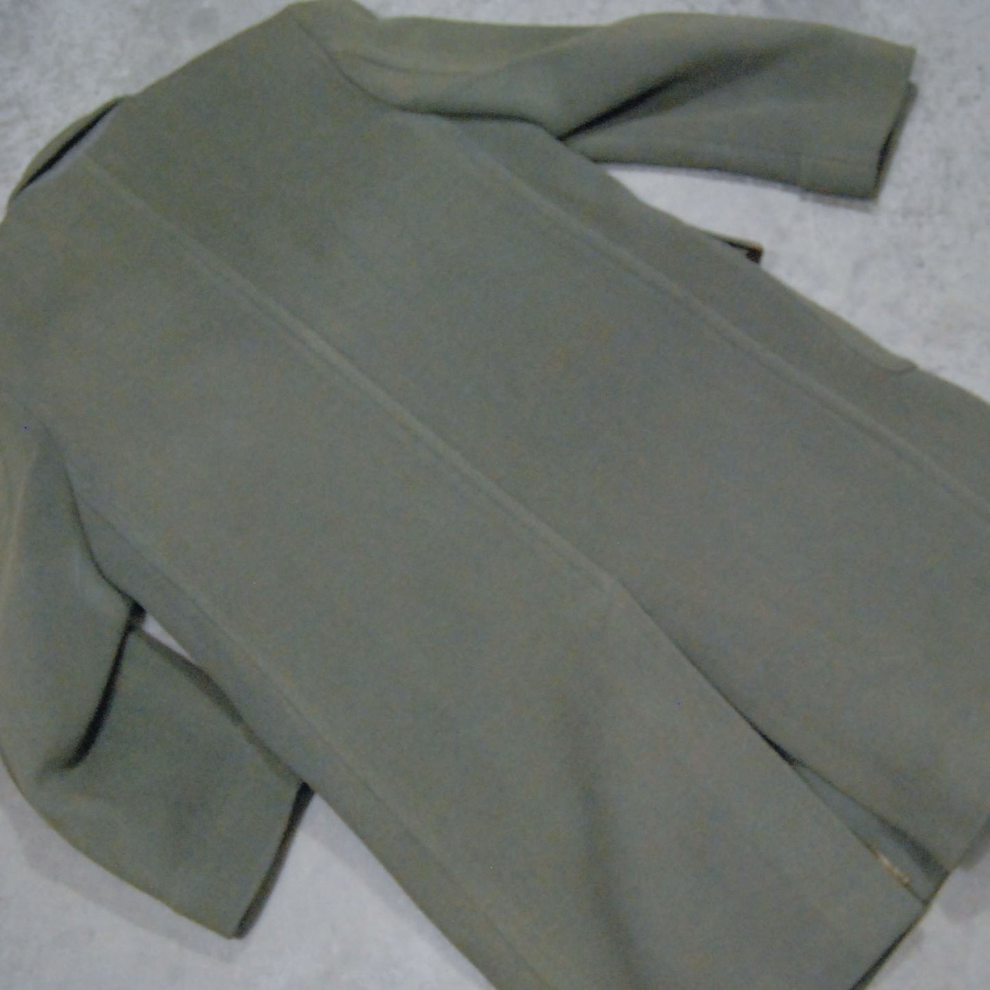 British Single Breasted 1940s Patch Pocket Coat By "Alexandre"