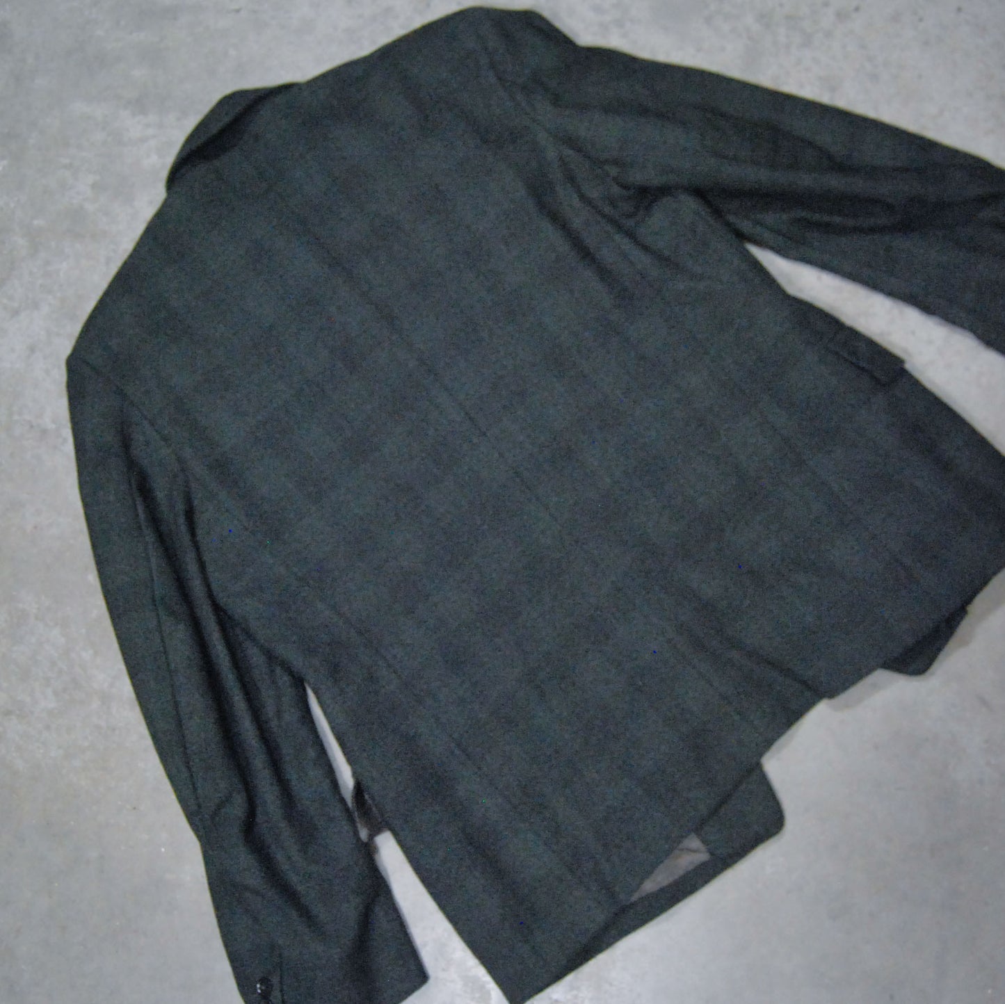 British 1960s Green Check Jacket By "Shimbart Of Portsmouth"