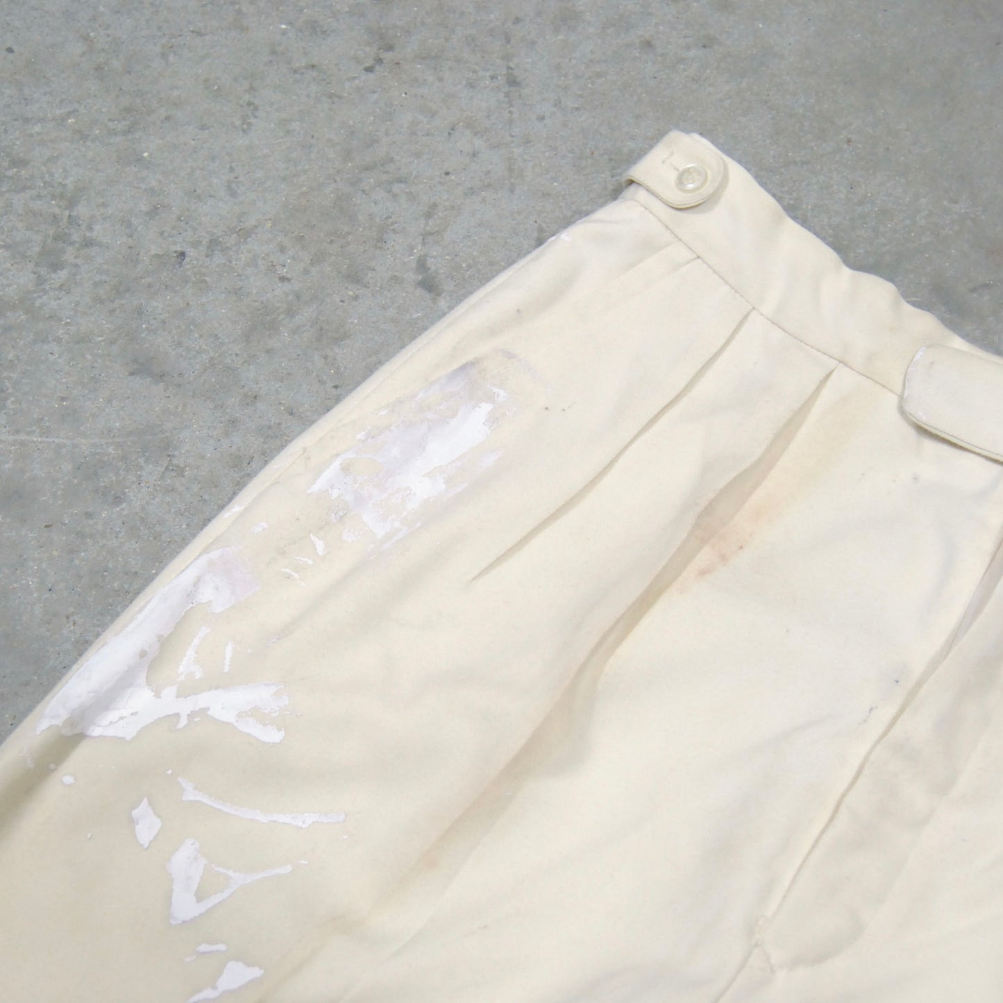 Paint Splatter 1970s Trousers